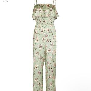 Intermix Silk Floral Jumpsuit